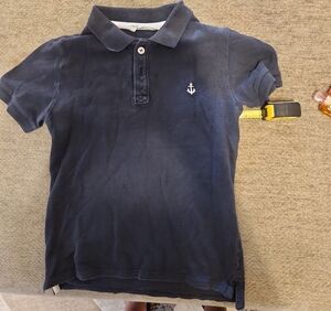 H&M Dark Blue Kids Polo with Anchor Logo